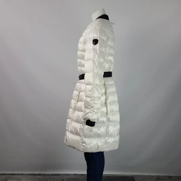 Rudsak Mette White Puffer Belted Jacket - Picture 8 of 16